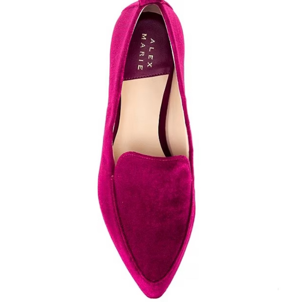 Alex Marie Raspberry Loafers